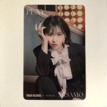 MISAMO (TWICE) - PLAY Tower Records Photocards