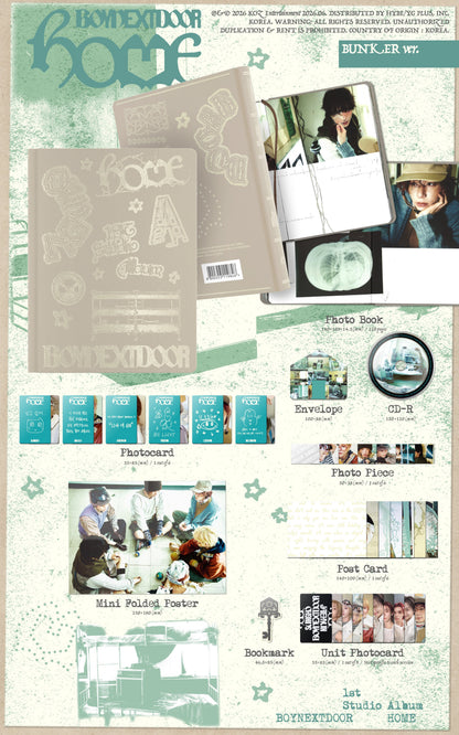 BOYNEXTDOOR - HOME (Photobook Ver.)