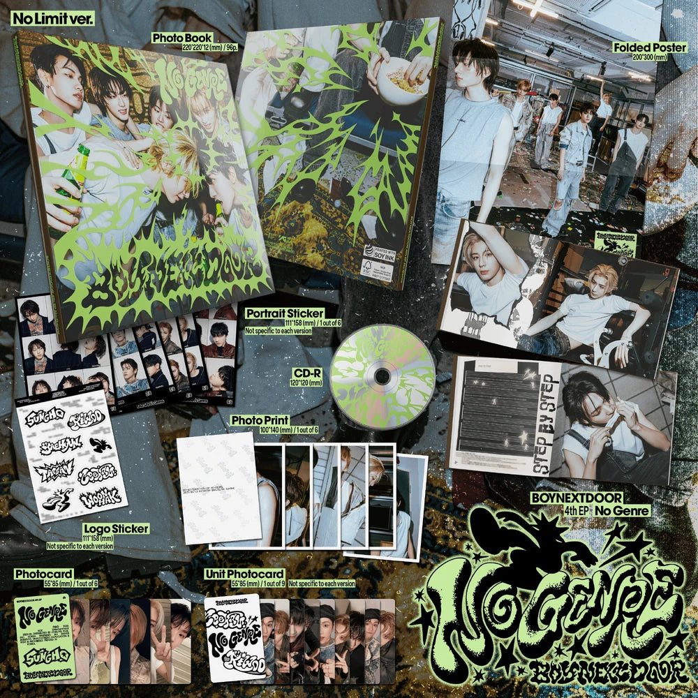 BOYNEXTDOOR - No Genre (Photobook Ver.) – K Stars BOYNEXTDOOR - No Genre (Photobook Ver.) – K Stars
