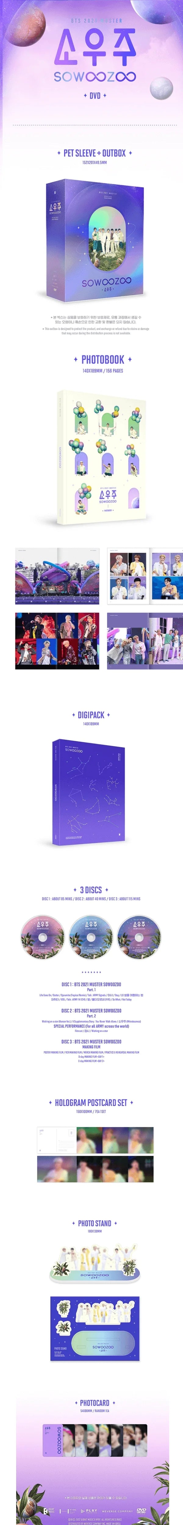BTS - 2021 Muster SOWOOZOO [DVD]