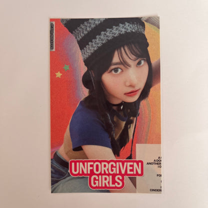 LE SSERAFIM Tower Record Unforgiven Stickers