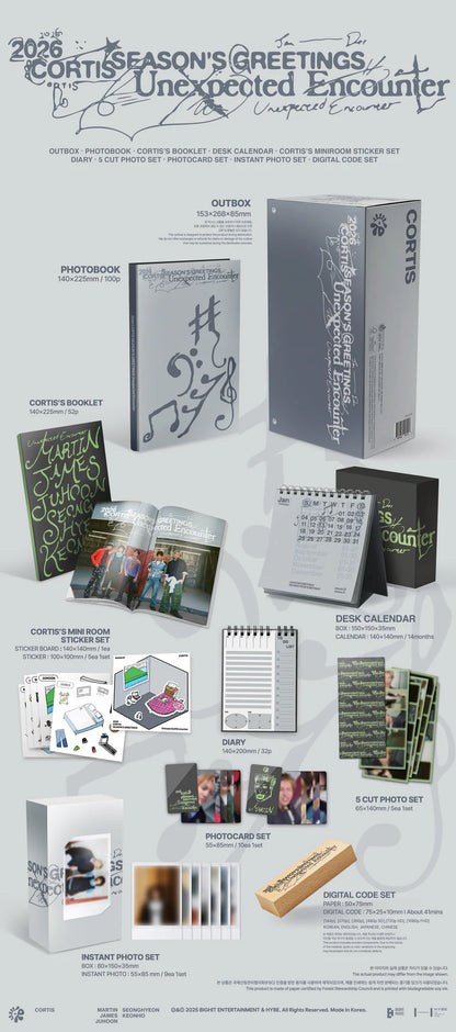 [PRE-ORDER] CORTIS - 2026 SEASONS GREETINGS