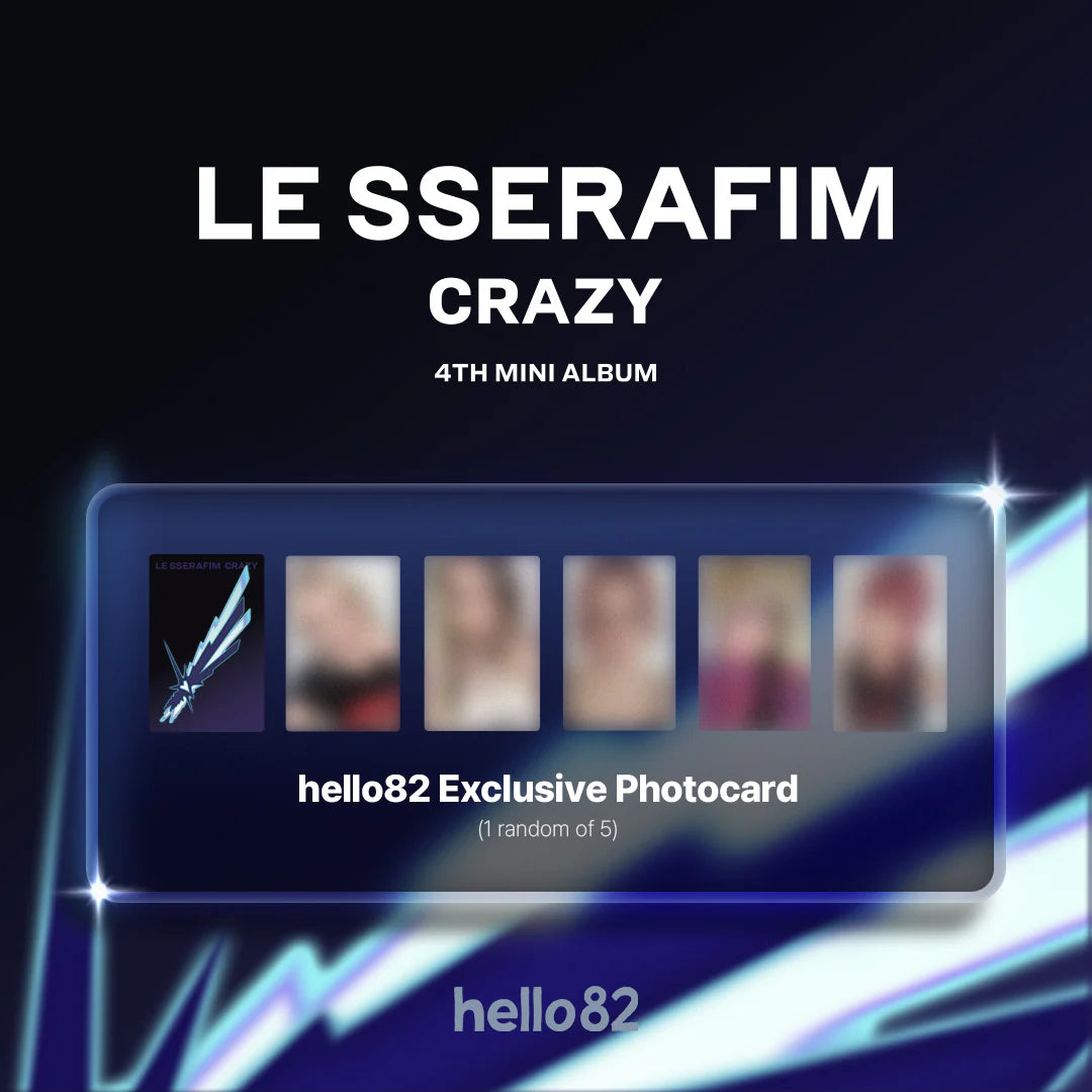 LE SSERAFIM - CRAZY [hello82 Exclusive]