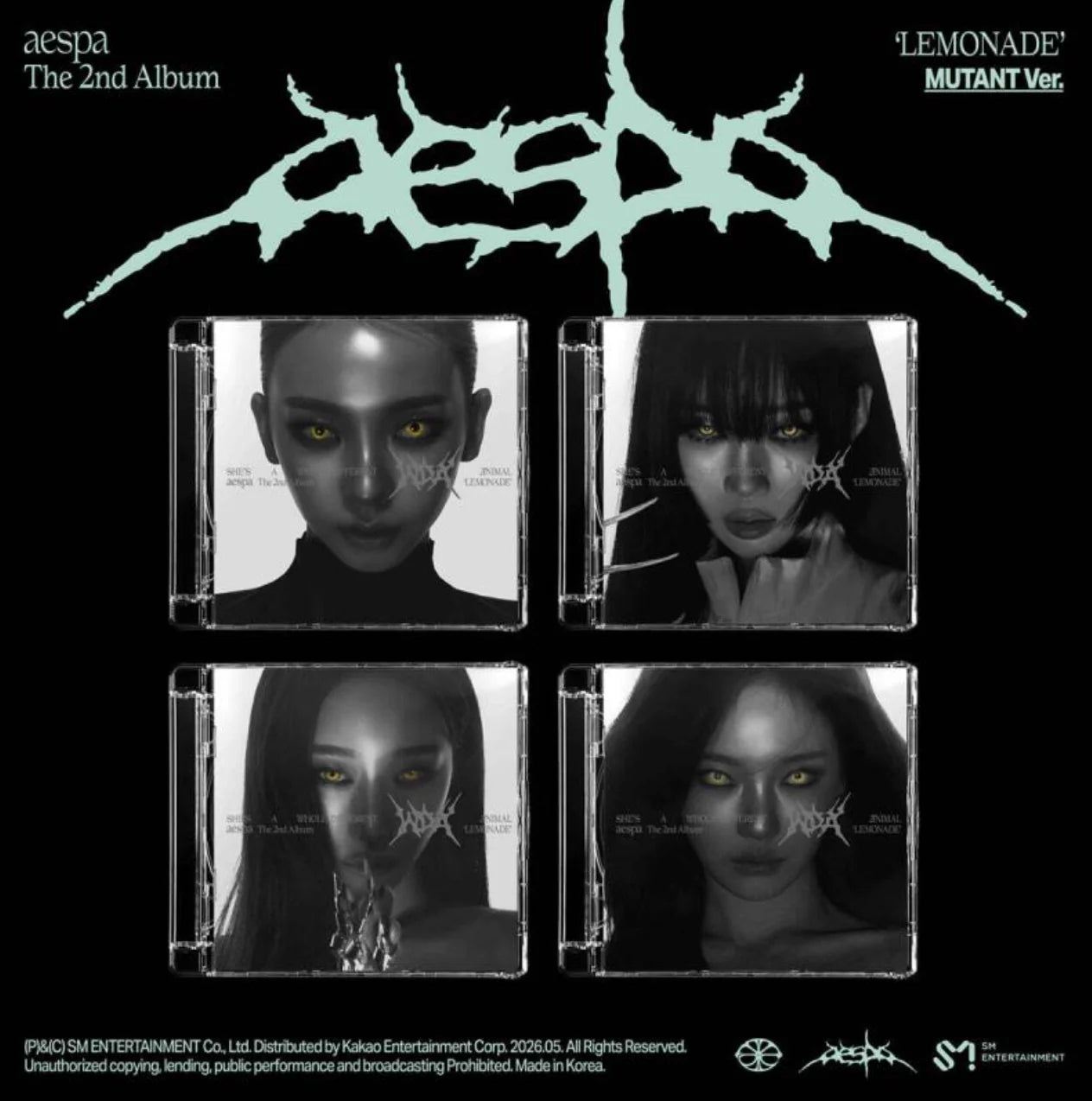 AESPA - LEMONADE (MUTANT Ver.)