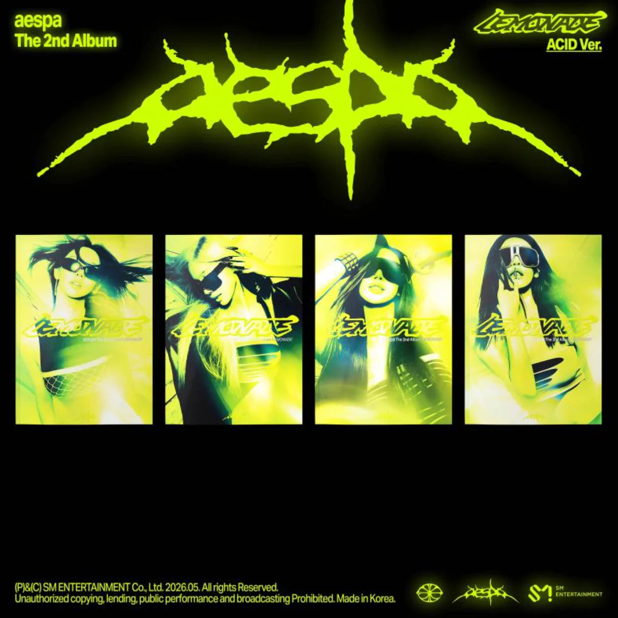 AESPA - LEMONADE (ACID Ver.)