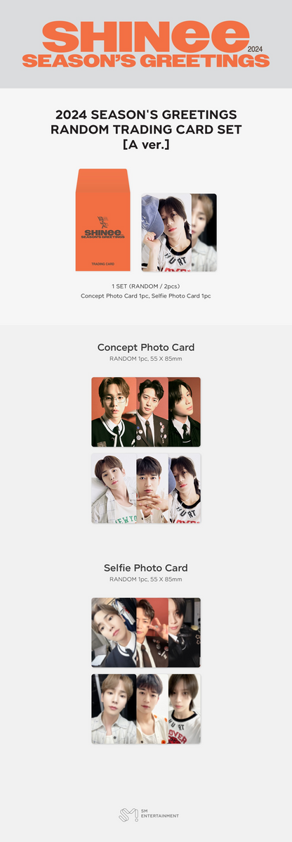 SHINEE - 2024 Season's Greetings Trading Cards