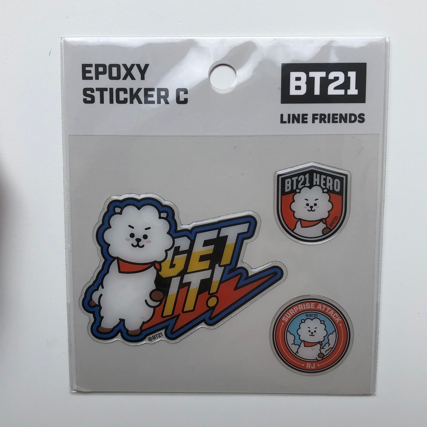 BT21 - Epoxy Sticker