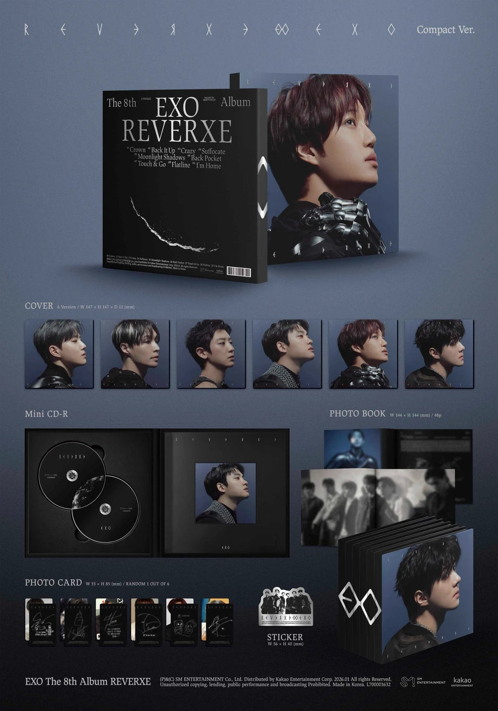 EXO - REVERXE (Compact Ver.)
