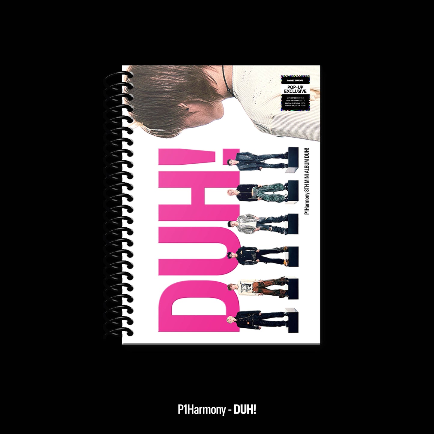 P1HARMONY - DUH! (Photobook) [hello82 Europe POP-UP Exclusive]