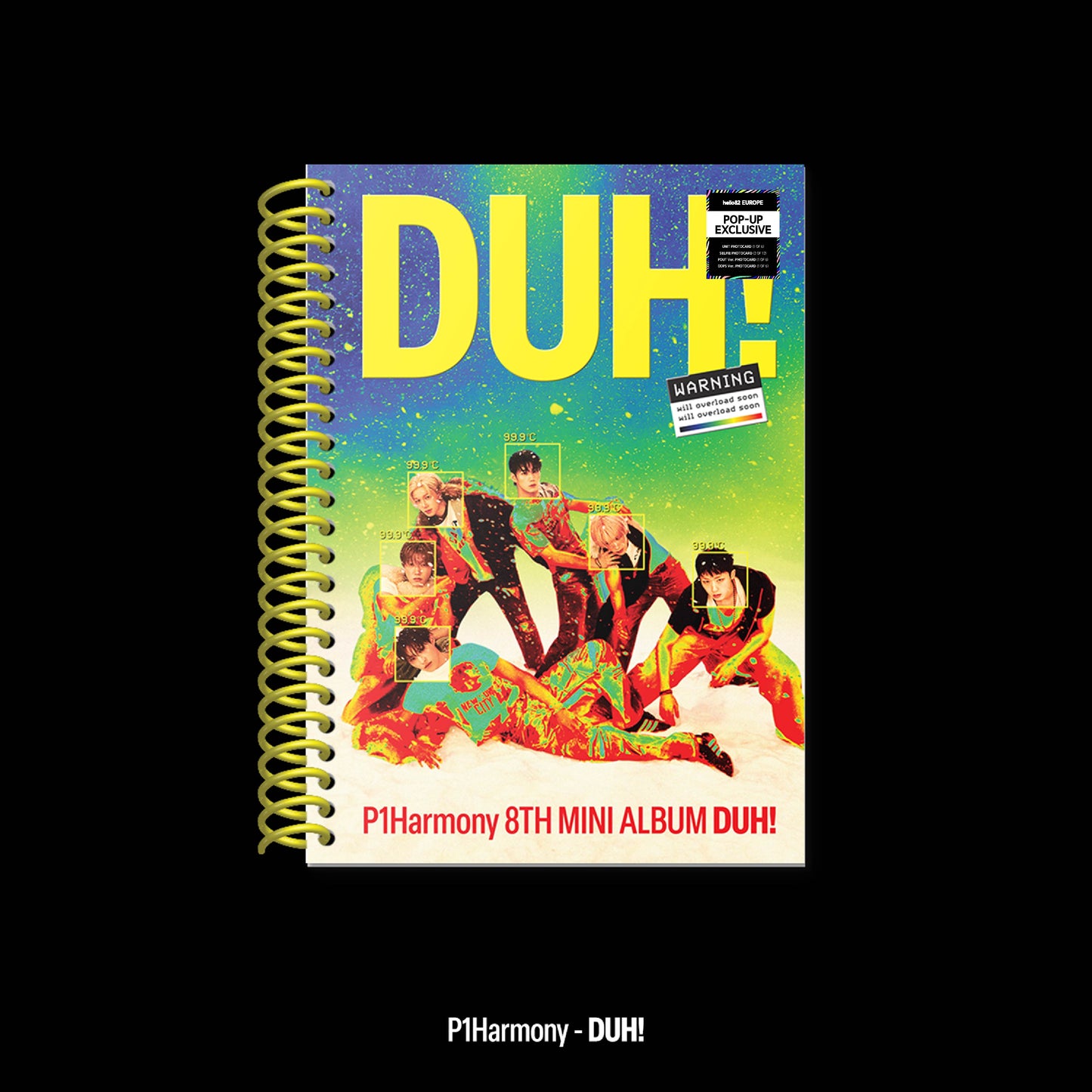 P1HARMONY - DUH! (Photobook) [hello82 Europe POP-UP Exclusive]