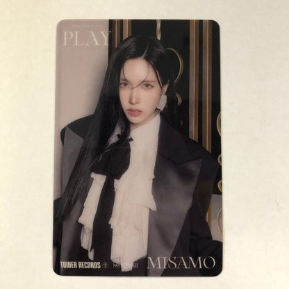 MISAMO (TWICE) - PLAY Tower Records Photocards
