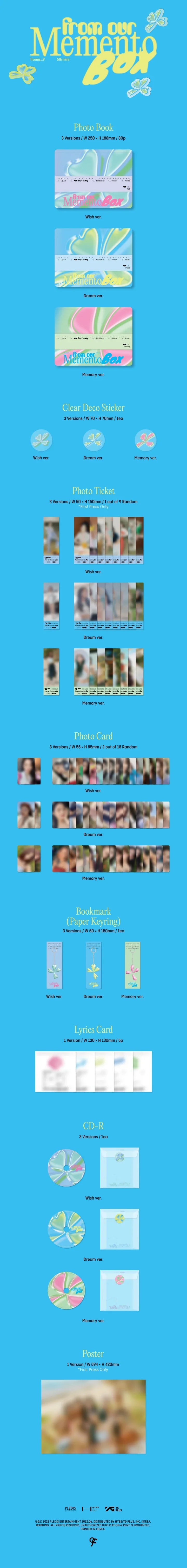 FROMIS_9 - From Our Memento Box