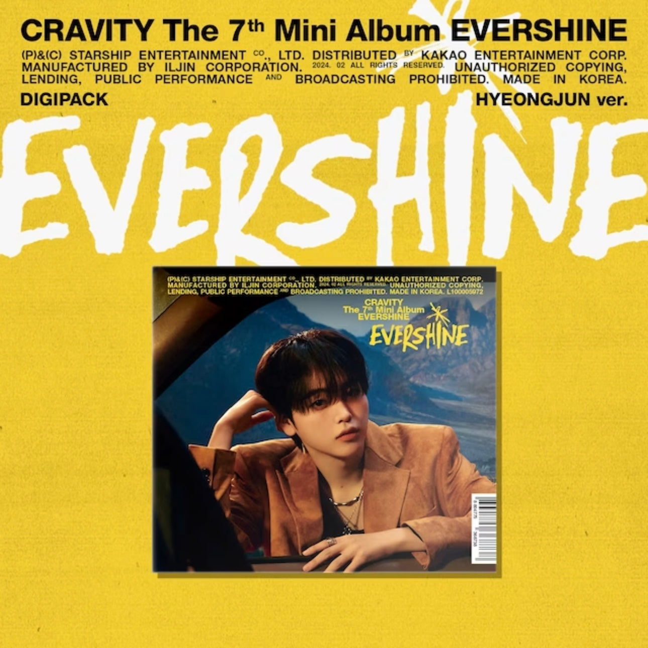 CRAVITY - EVERSHINE (Digipack Ver)