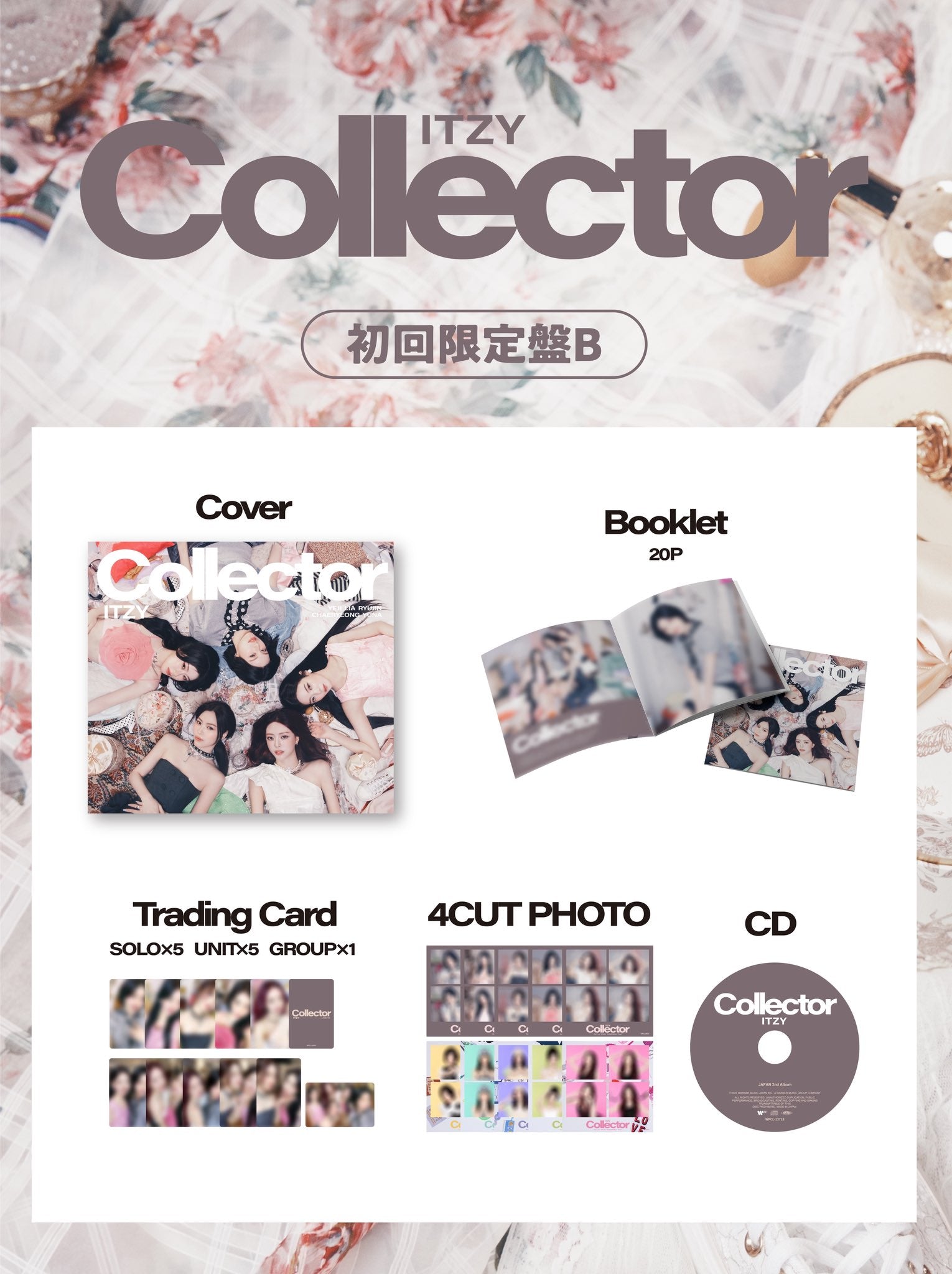 ITZY collector 新品未開封 通常盤 10枚 ITZY JAPAN - ITZY JAPAN added a new photo.
