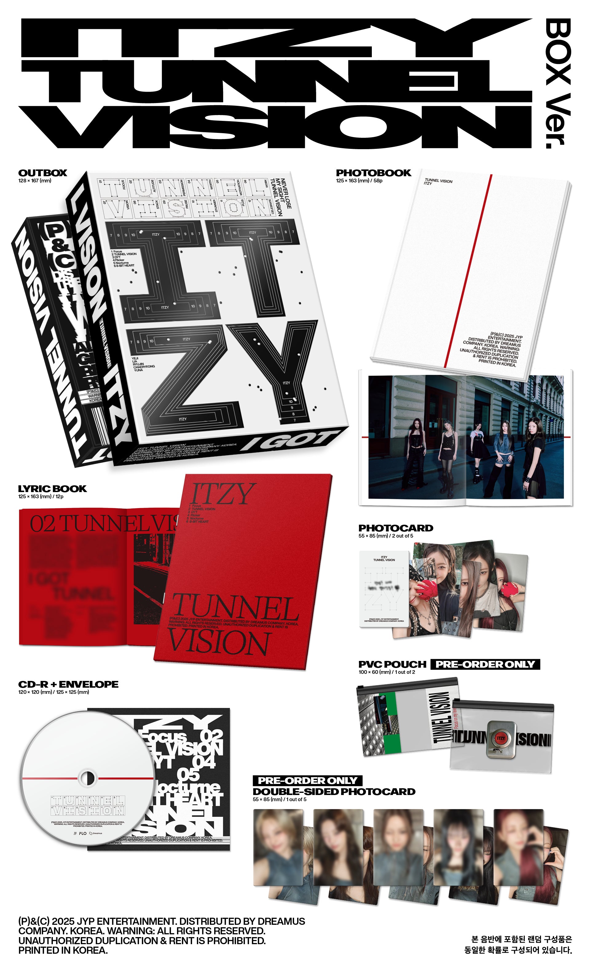PRE-ORDER] ITZY - TUNNEL VISION (Box Ver.) – K Stars