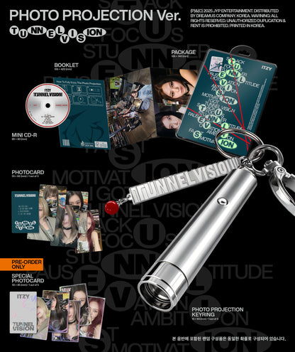 [PRE-ORDER] ITZY - TUNNEL VISION (Photo Projection Ver.)