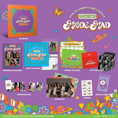 [PRE-ORDER] KATSEYE - 2026 SEASONS GREETINGS (With POB)