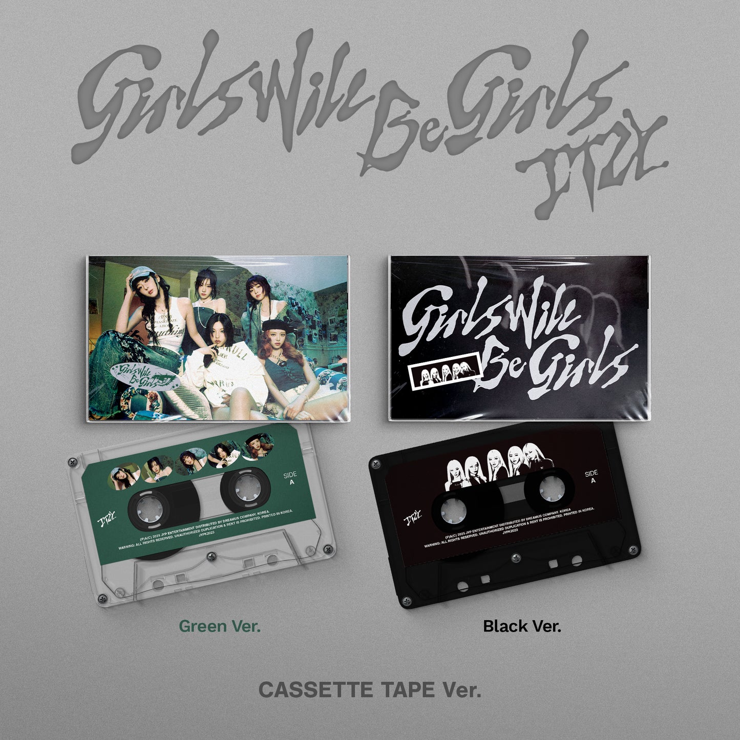 ITZY - Girls Will Be Girls (Cassette Tape Ver)