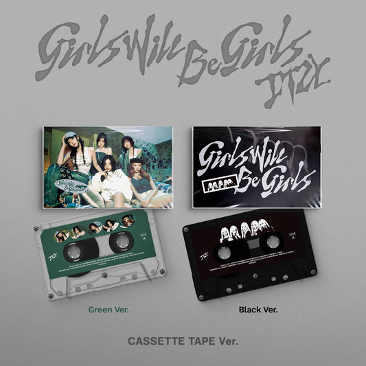 [PRE-ORDER] ITZY - Girls Will Be Girls (Cassette Tape Ver)