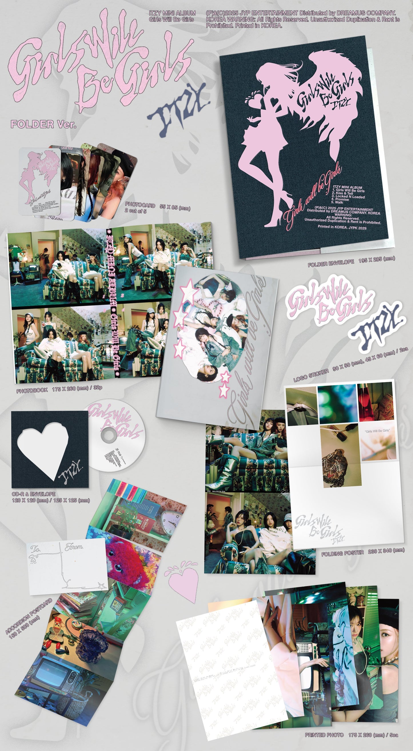 ITZY - Girls Will Be Girls (Folder Ver)