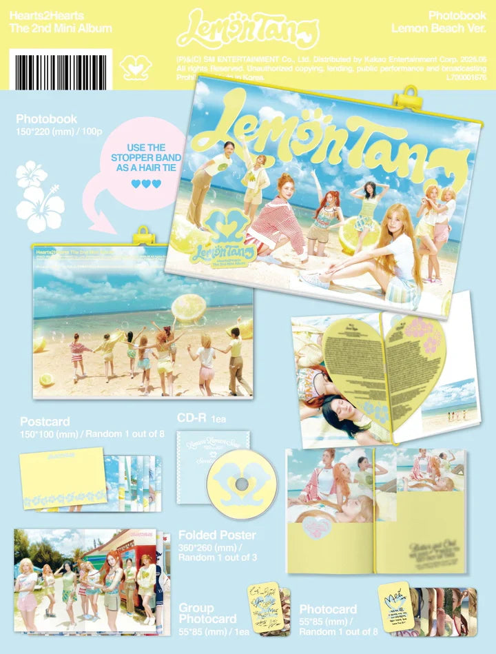 [PRE-ORDER] Hearts2Hearts - Lemon Tang (Photobook Ver.)