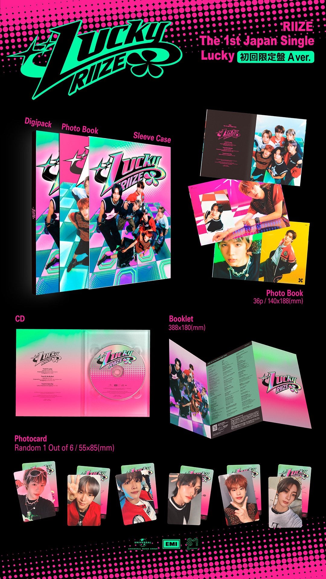 専用 RIIZE アルバム RIIZING 【Photo Book Ver.】(ランダムカバー・バージョン