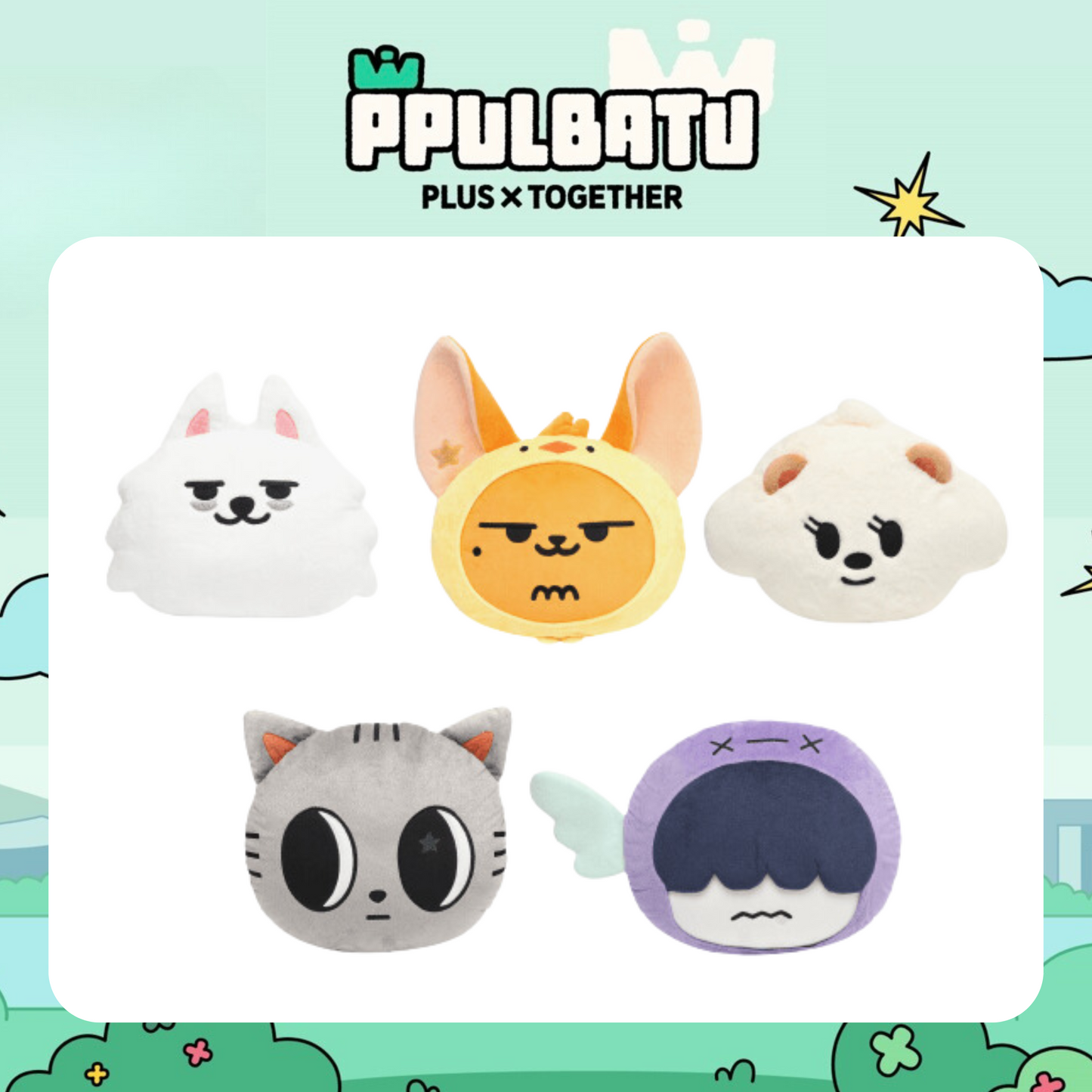 TXT - [PPULBATU] Face Cushion