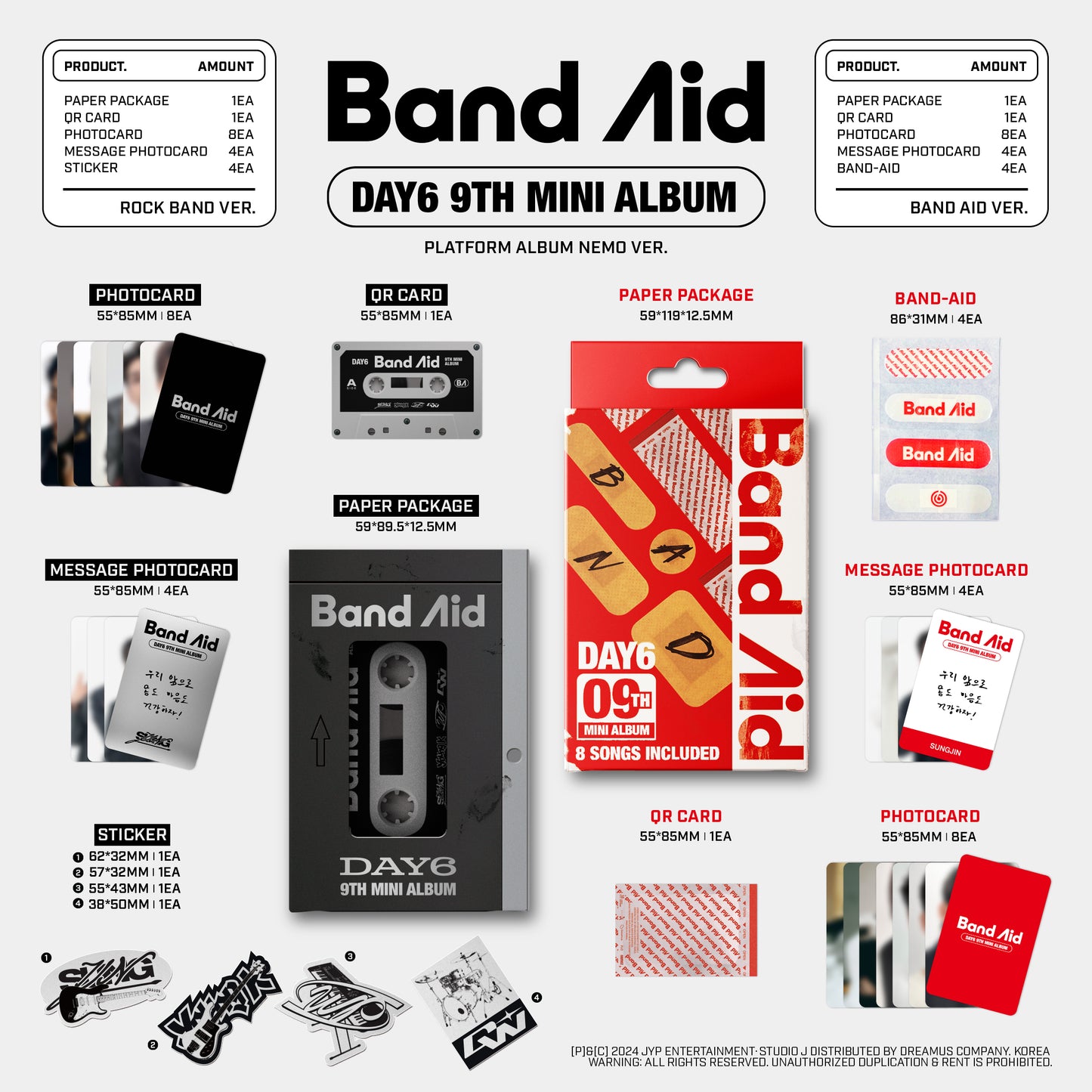 DAY6 - BAND AID (Platform Ver.)