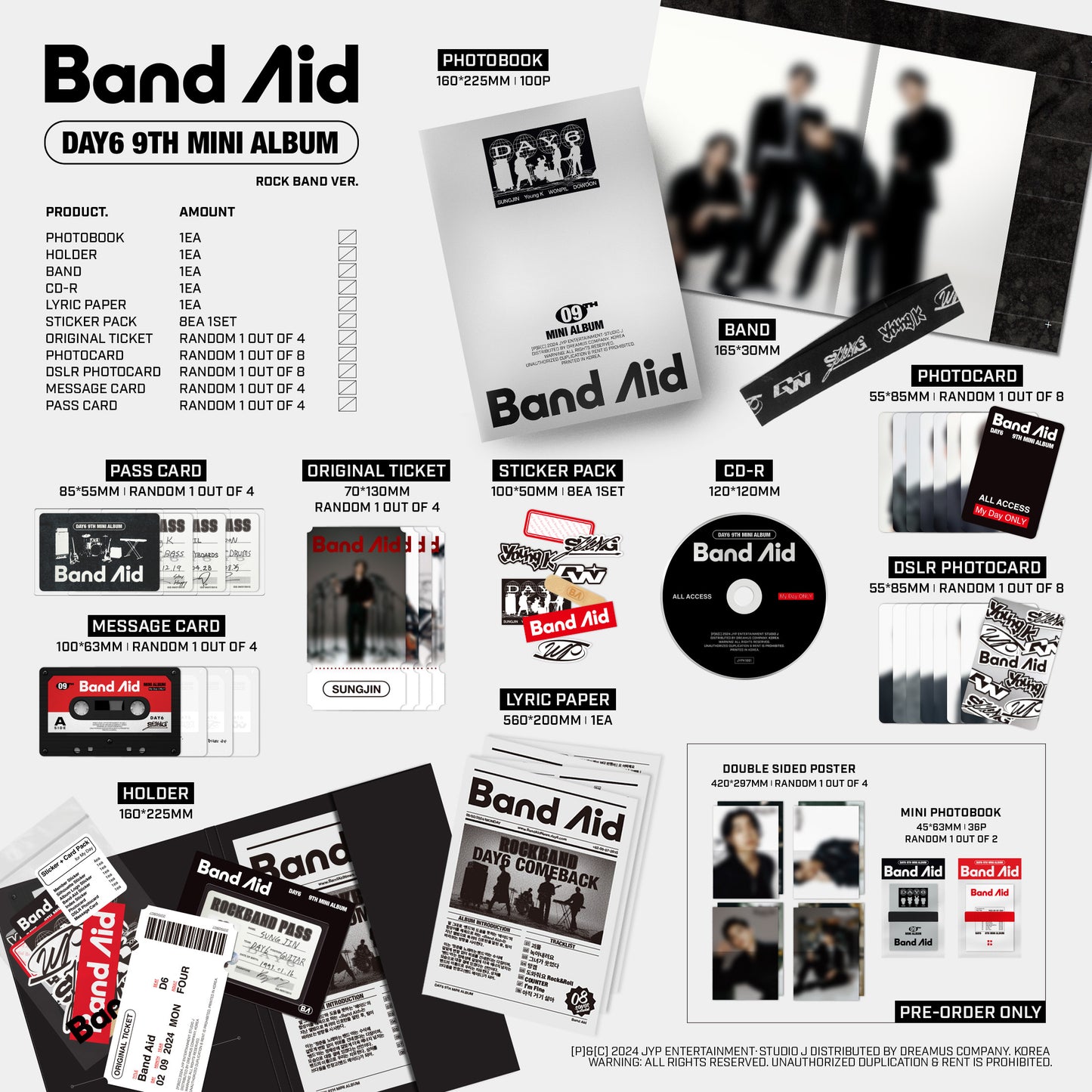 DAY6 - BAND AID (Photobook Ver.)