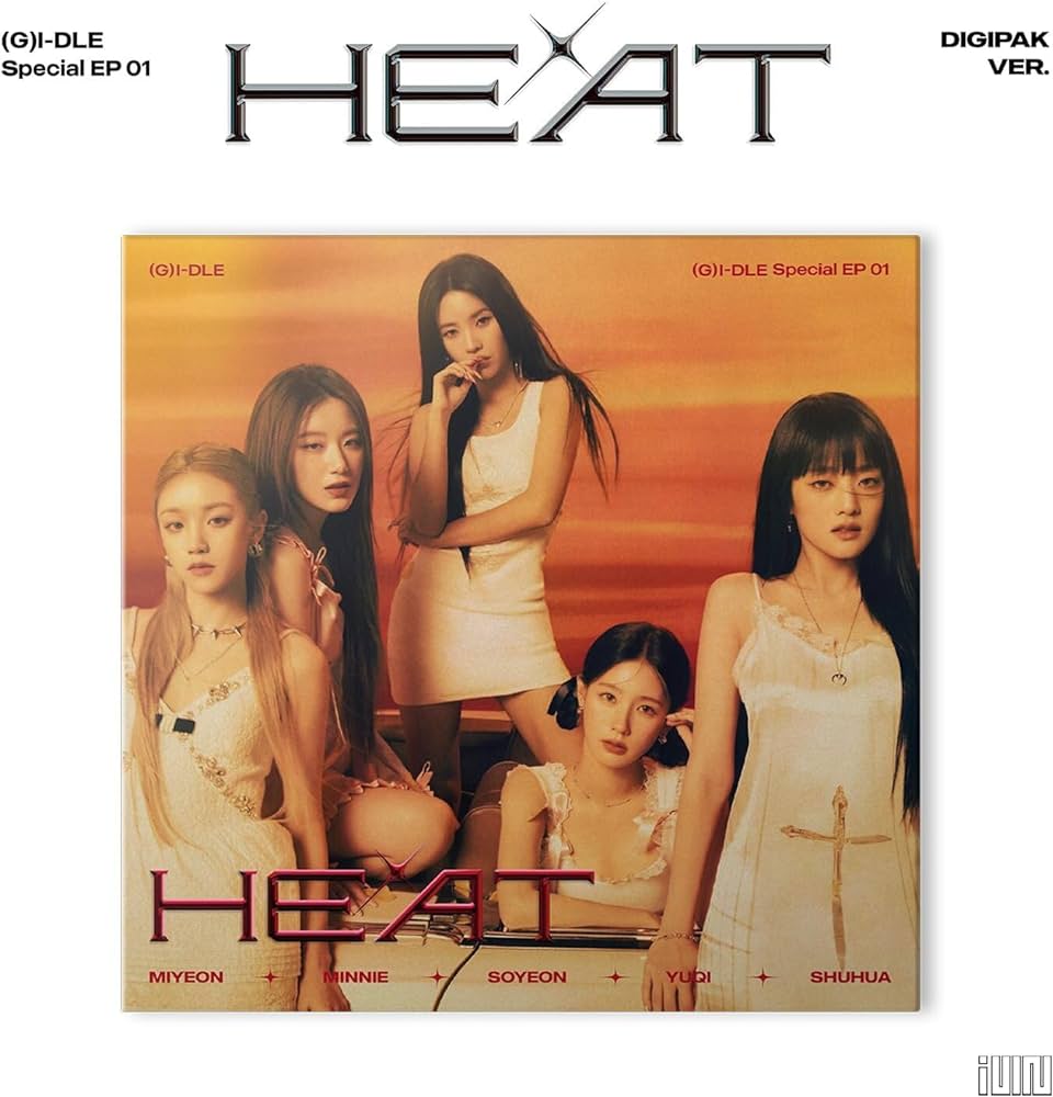 (G)I-DLE - HEAT (Digipack ver)