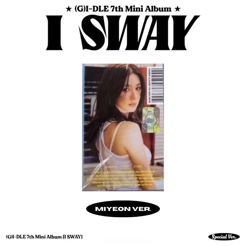 (G)i-dle アルバム 非売品 サイン入り I SWAY 아이들 G)I-DLE - I SWAY (Special Ver) – K Stars