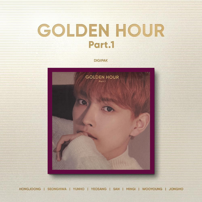 ATEEZ - GOLDEN HOUR PART. 1 (Digipak Ver)