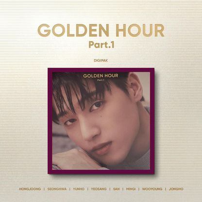 ATEEZ - GOLDEN HOUR PART. 1 (Digipak Ver)