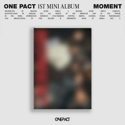 ONE PACT - MOMENT (Photobook Ver)