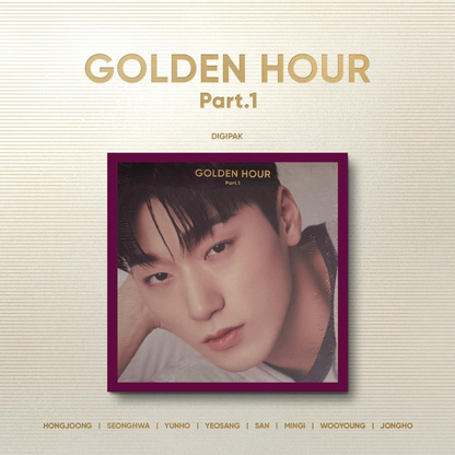 ATEEZ - GOLDEN HOUR PART. 1 (Digipak Ver)