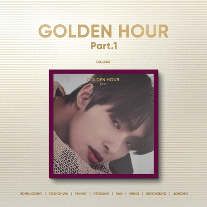 ATEEZ - GOLDEN HOUR PART. 1 (Digipak Ver)