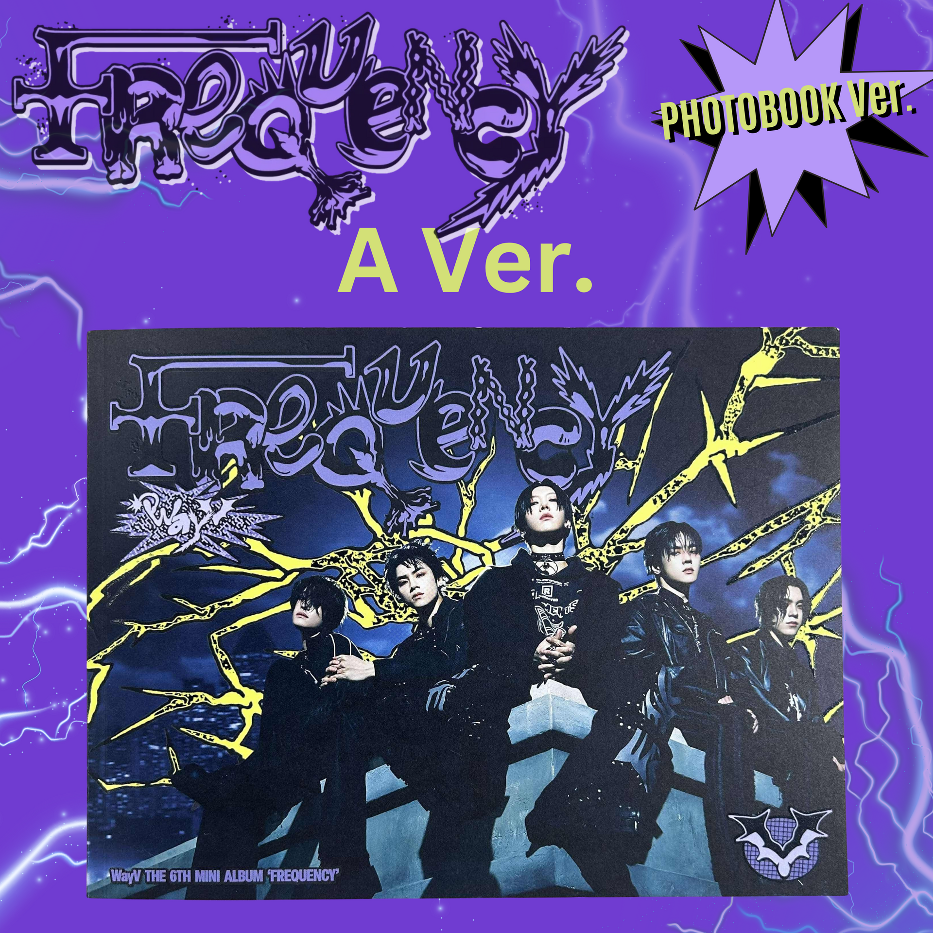 WayV - FREQUENCY (Photobook ver.) – K Stars WayV - FREQUENCY (Photobook ver.) – K Stars
