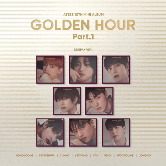 ATEEZ - GOLDEN HOUR PART. 1 (Digipak Ver)