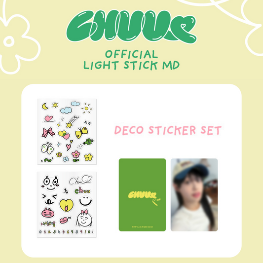 CHUU - OFFICIAL LIGHT STICK MD : DECO STICKER SET