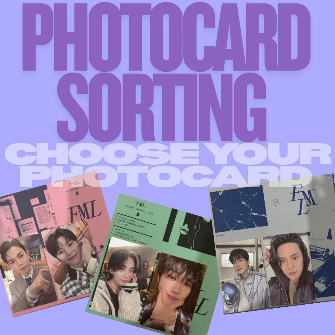 [PHOTOCARD SORTING] Seventeen - FML