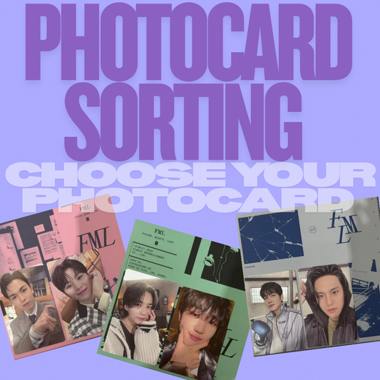 [PHOTOCARD SORTING] Seventeen - FML