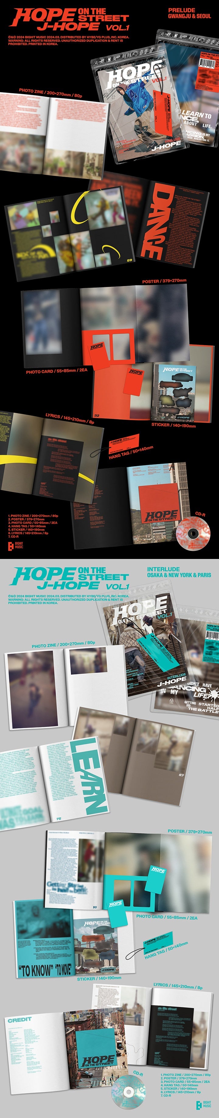 J-HOPE - HOPE ON THE STREET VOL.1