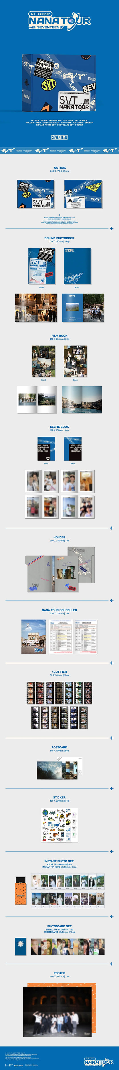 Seventeen - NANA TOUR WITH SEVENTEEN 2024 MOMENT PACKAGE