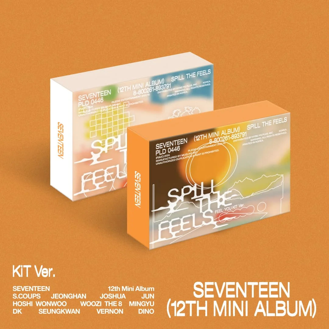 SEVENTEEN - SPILL THE FEELS (KIT Ver)