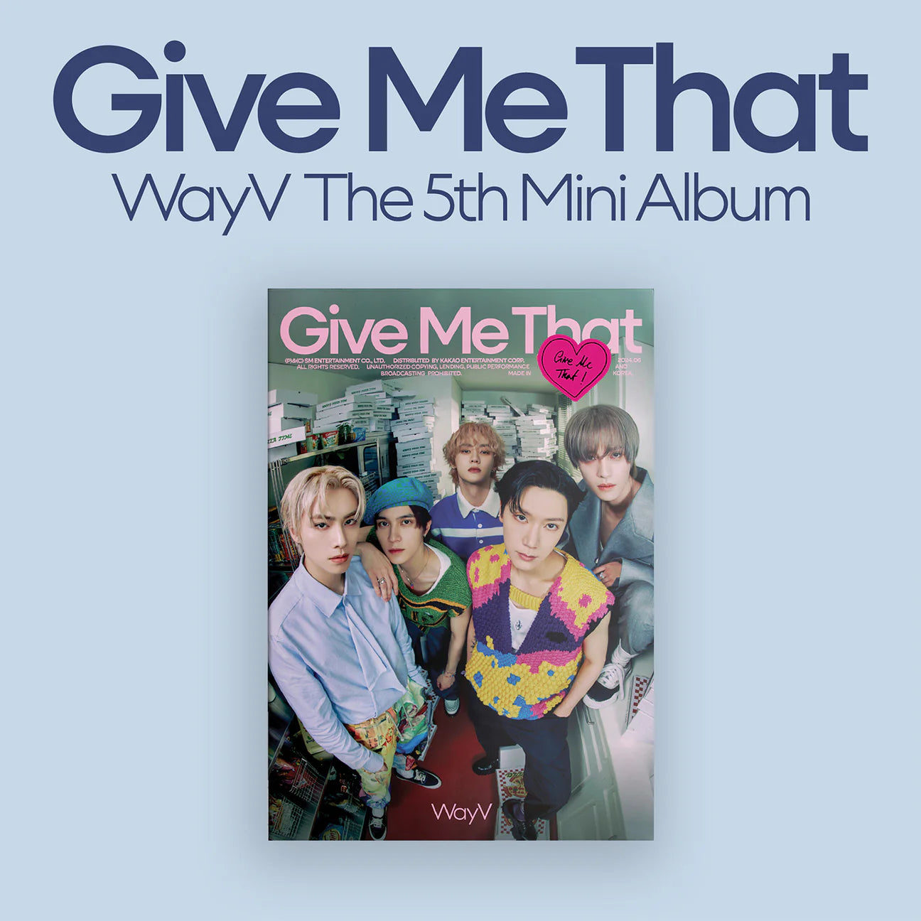 WAYV - GIVE ME THAT (Photobook Ver)