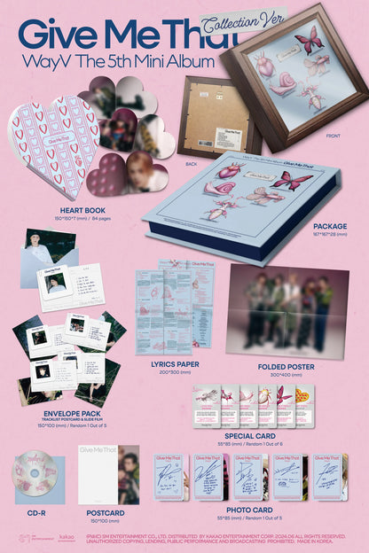 WayV Give Me That 中華 kms クン 18枚コンプセット WayV Give Me That 中華 kms クン 18枚コンプセット WAYV - GIVE