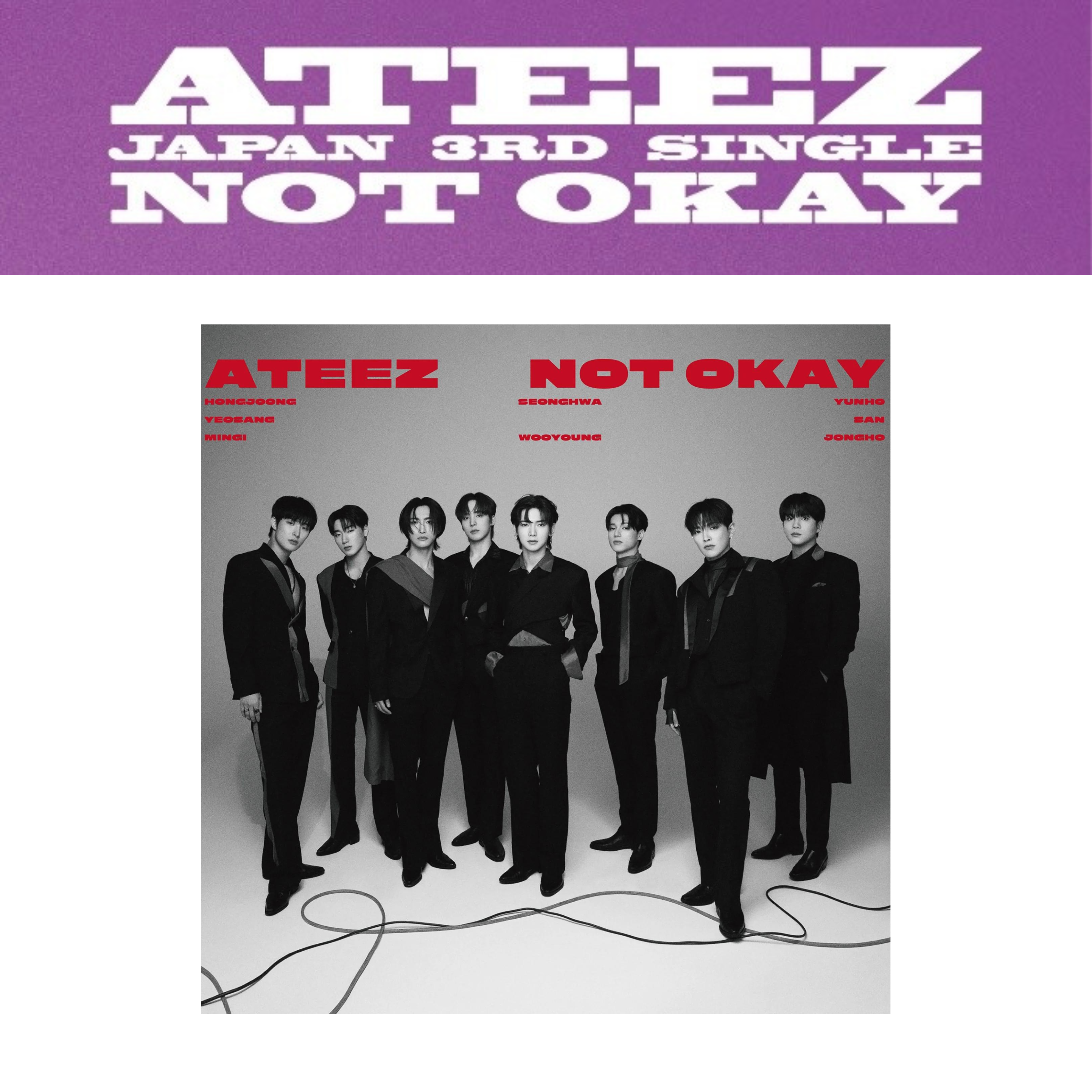 ATEEZ - NOT OKAY [Japanese Album] – K Stars