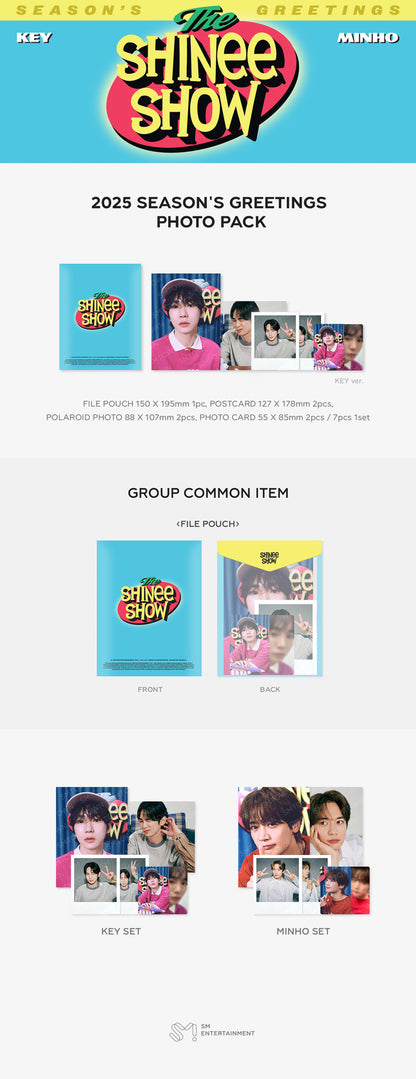 [PRE-ORDER] Shinee - Season's Greetings 2025 Photo Pack