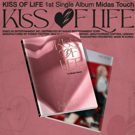 KISS OF LIFE - MIDAS TOUCH (Photobook Ver)