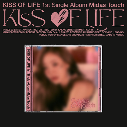 KISS OF LIFE - MIDAS TOUCH (Jewel Case Ver)